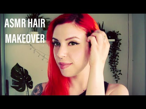 Hair makeover ASMR | mi tingo i capelli con voi
