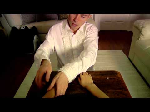 ASMR Role Play - Hand Massage & Light Touching with ASMR Artist Manwelle