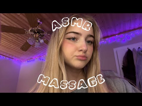 ASMR Facial + Scalp massage and pampering :3 (personal attention, mouth sounds)