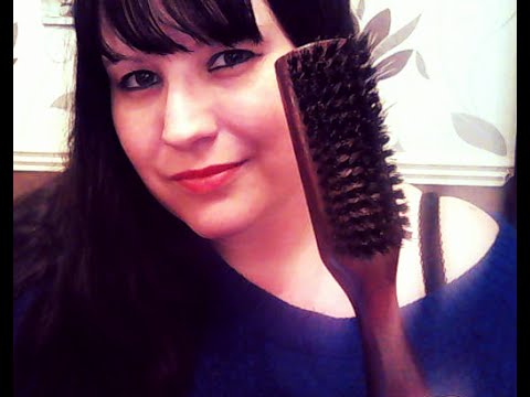 ASMR RP - LET ME BRUSH YOUR HAIR WITH VARIOUS BRUSHES - TINGLY PAMPERING - & BRUSH MY HAIR