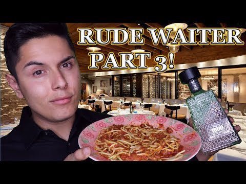 [ASMR] Rude Waiter Role Play Part 3! (Fanciest Tingles!)