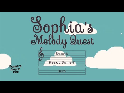 Jogando Sophia's Melody Quest 02 | ASMR GAMEPLAY