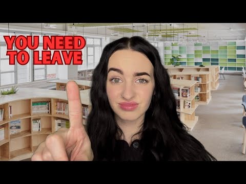 5 Minute ASMR - Librarian REVOKES Your Library Membership RP