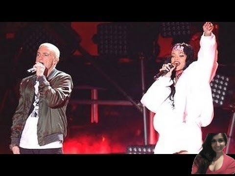 Rihanna Suffers Wardrobe Malfunction At 2014 MTV Movie Awards While Performing The Monster -  Review