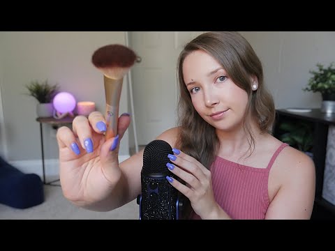 ASMR Delicate Triggers | Mic Scratches, Earring Tapping, Face Brushing, Breathy Whispers ✨Ear to Ear