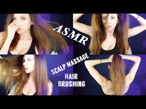 Hair Brushing and Scalp Massage ASMR