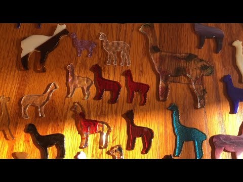 ASMR Vlog, Raw Sounds and Camera Handling, Rainbow Glass Alpacas on Parade