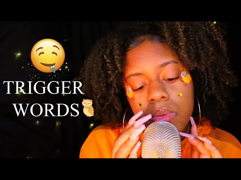 ASMR - ✨ SEPTEMBER TRIGGER WORDS + INAUDIBLE WHISPERS & MOUTH SOUNDS ☕🍂🍁