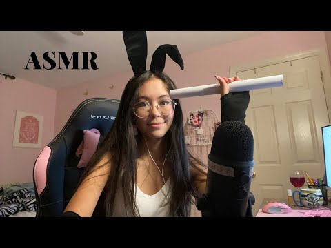 ASMR | Fast Odd Mouth Sounds, Hand Sounds, and Other Random Triggers (ramble)