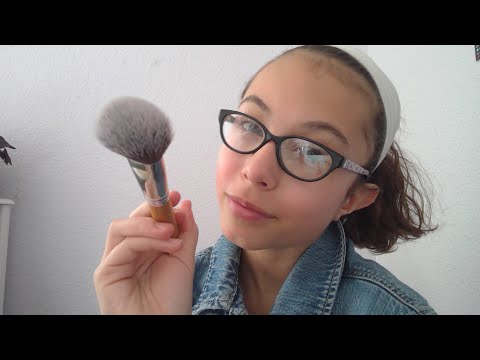 ASMR - Brushing Your Face and the Mic