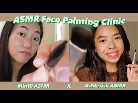 [ASMR] Relaxing Face Painting Clinic Roleplay feat. MintB ASMR ✧