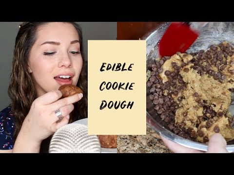ASMR - I Tried Making Edible Cookie Dough