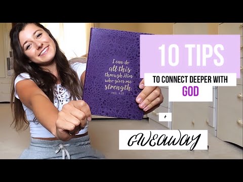 10 WAYS TO CONNECT DEEPER WITH GOD | CHRISTIAN BASICS