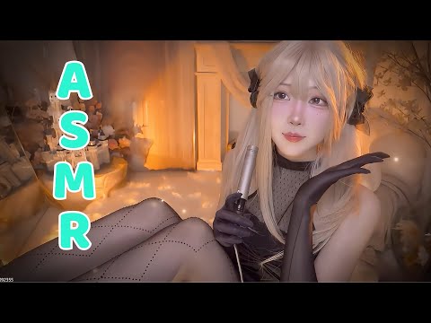 ASMR 3DIO Sweet Night - Ear Licking & Blowing Relax