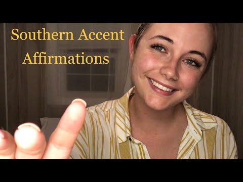 ASMR // Southern Sweetheart Uses Affirmations to Help You Sleep