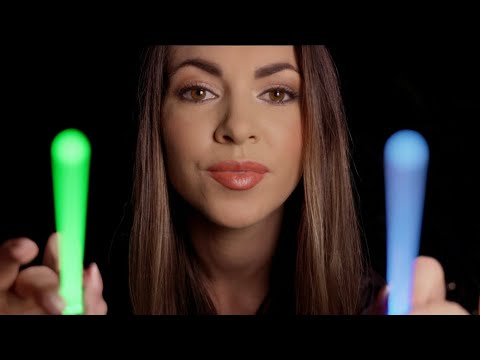 [ASMR] Focus & Follow The Lights (Lightsaber Chopsticks)