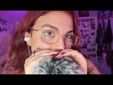 ASMR | cupped whisper (+ mouth sounds)