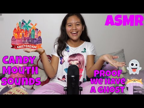 ASMR Trying Amsterdam Candy & Proof we have a Ghost!