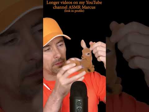 ASMR This charming 40 year old Christmas bambi decoration  Love the sound #short