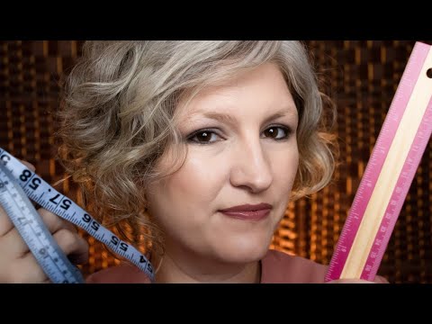 ASMR Soft Spoken Face Mapping Medical Roleplay 3D Rendering (measuring, up close attention, gloves)