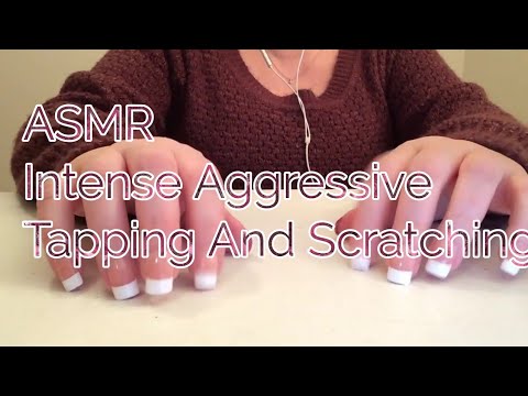 ASMR Intense Aggressive Tapping And Scratching