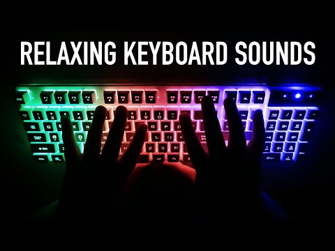 [ASMR] Relaxing Keyboard Sounds for Sleep | MattyTingles