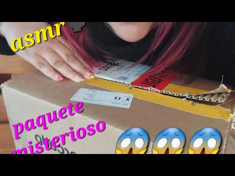 ASMR - (Porfin llegó mi paquete que tanto esperaba)😜🤪😜/ASMR  en Español