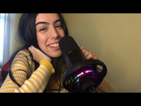 ASMR- SONS DE BOCA COM O MICROFONE NOVO!