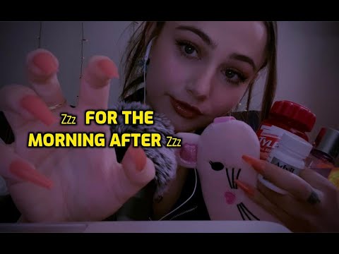 ASMR | Hangover Relief 😴☁️ | Personal Attention, Head Massage, Words of Affirmation