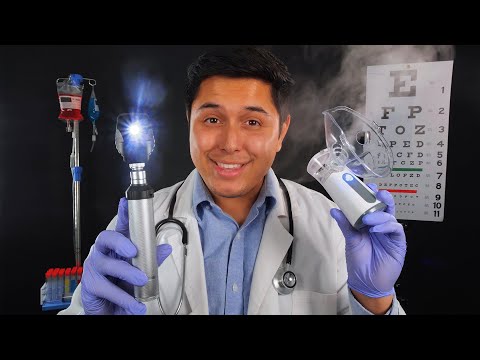 ASMR | The ONE HOUR Cranial Nerve Exam | Realistic Medical Roleplay