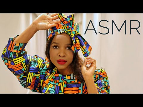 ASMR African Fashion & Heritage Day Whispered Try-On Haul 🇿🇦😴