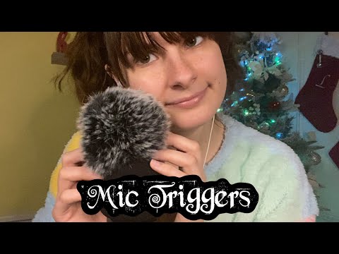 ASMR | Mic Triggers w/ Fluffy Cover, Foam Cover, & Bare Mic