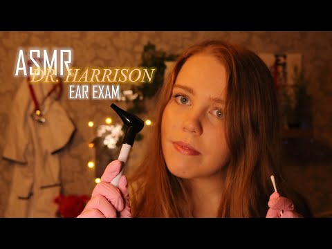 ASMR ~ DOCTOR EAR EXAM ROLEPLAY ~ PERSONAL ATTENTION AND CLOSE UP WHISPERS