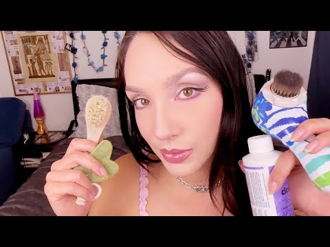 ASMR - Relaxing At Home Facial Treatment Roleplay | Gentle Whispers | Personal Attention