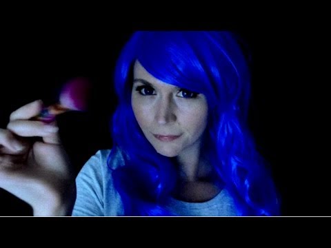ASMR Camera Brushing/ Follow The Brush . Ear to Ear Eating Mouth Sounds