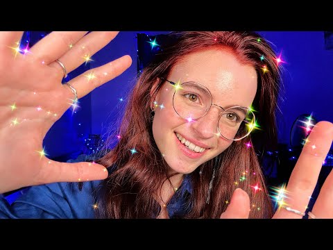 ASMR - Personal Attention - Relaxing Energy Pulling, Mouth sounds , hand movements (soft talking)