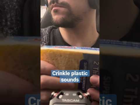 ASMR | Crinkle plastic sounds