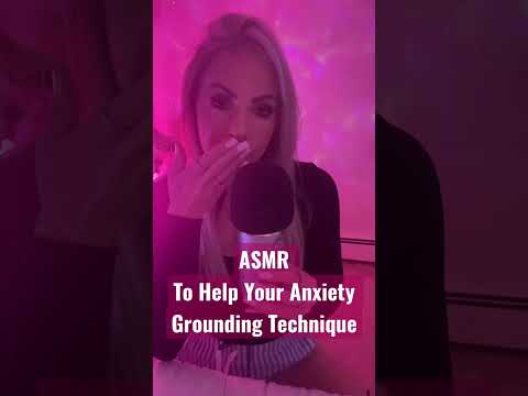 ASMR For Anxiety .. Let’s Do A Grounding Technique Together #asmr