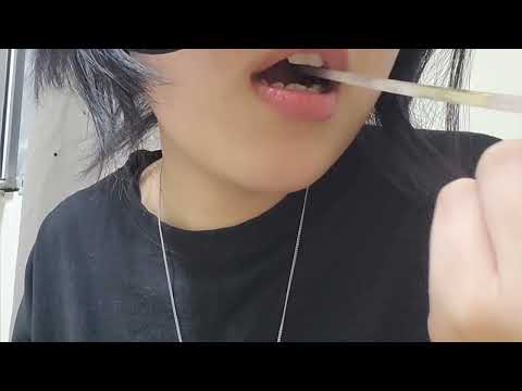 [ASMR] 펜니블링/pen nibbling/mouth sound/teeth tapping sound