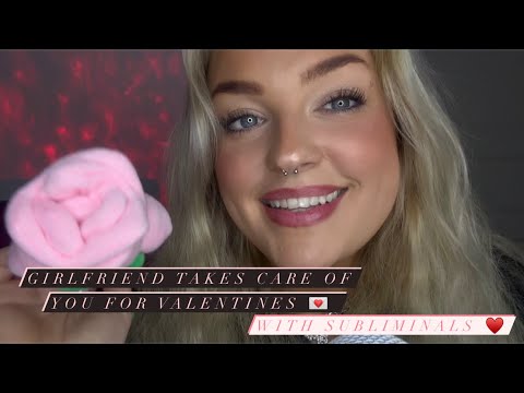Girlfriend gives you personal attention ASMR with subliminals 🥰