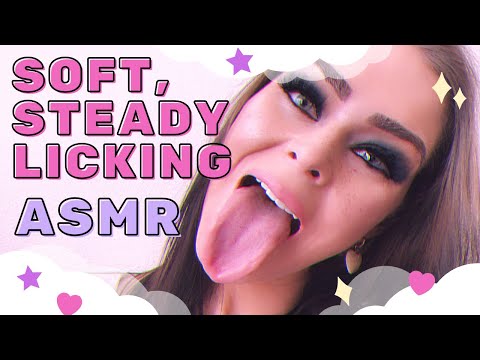 LICKING YOU GENTLY 👅😍 ASMR FOR RELAXATION AND TINGLY TINGLES ALL OVER YOUR FACE AND STUFF BC WHY NOT