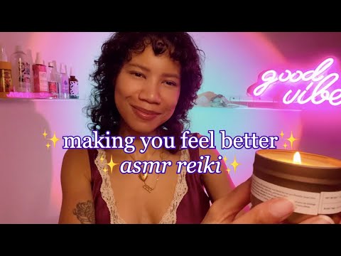 Hang Out With Me After a Difficult Day and I'll Help You Feel Better 💗 ASMR Reiki | Tingles