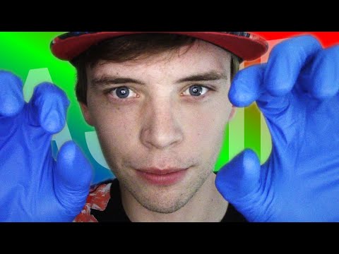 ASMR CRINKLY Latex Glove Sounds + Whispered Rambling (sticky crinkles, hand movements, hand sounds)