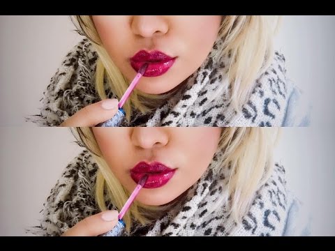 ASMR  Requested Fall Lipstick and Lipgloss Application XoXo