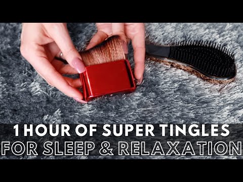 ASMR Stroking You to Sleep (NO Talking) 💤🖐🏼 1 HOUR OF SUPER TINGLES & RELAXATION