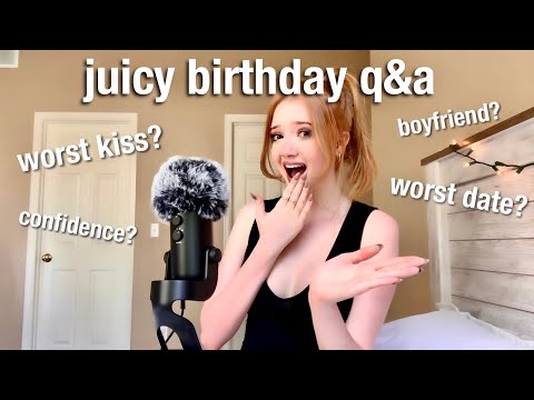 asmr - juicy 17th birthday q&a