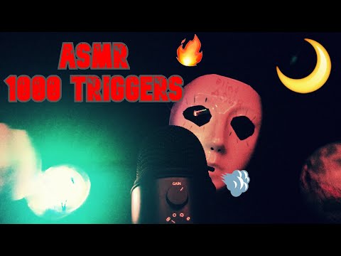 ASMR 1000 TRIGGERS - BLIND ASMR