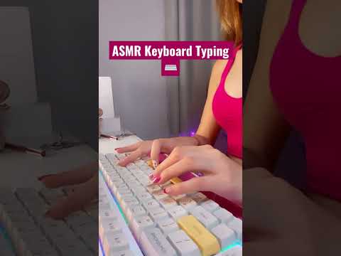 ASMR | Keyboard Typing ⌨️ #shorts #asmr