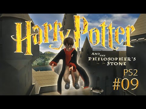 Harry Potter and the Philosopher's stone PS2 gameplay PART #13 ⚡ Flying Around Hogwarts!