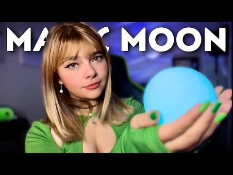 ASMR l Moon Tapping and Scratching for your Tingles🌙 (Tapping, Scratch, Zen Music)